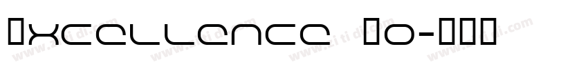 Excellence Ho字体转换
